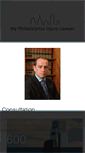 Mobile Screenshot of myphiladelphiainjurylawyer.com